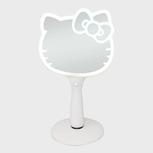 HELLO KITTY LED HANDHELD MAKEUP MIRROR WITH STANDING BASE